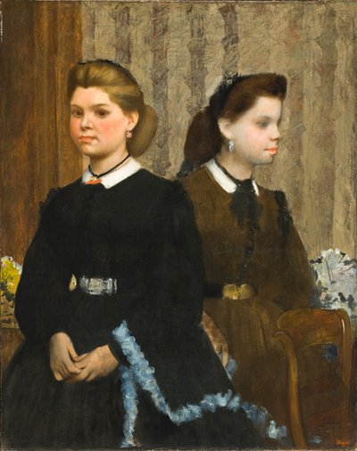 The Bellelli Sisters (Giovanna and Giuliana Bellelli) by Edgar Degas